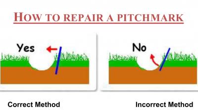 pitchmark diagram